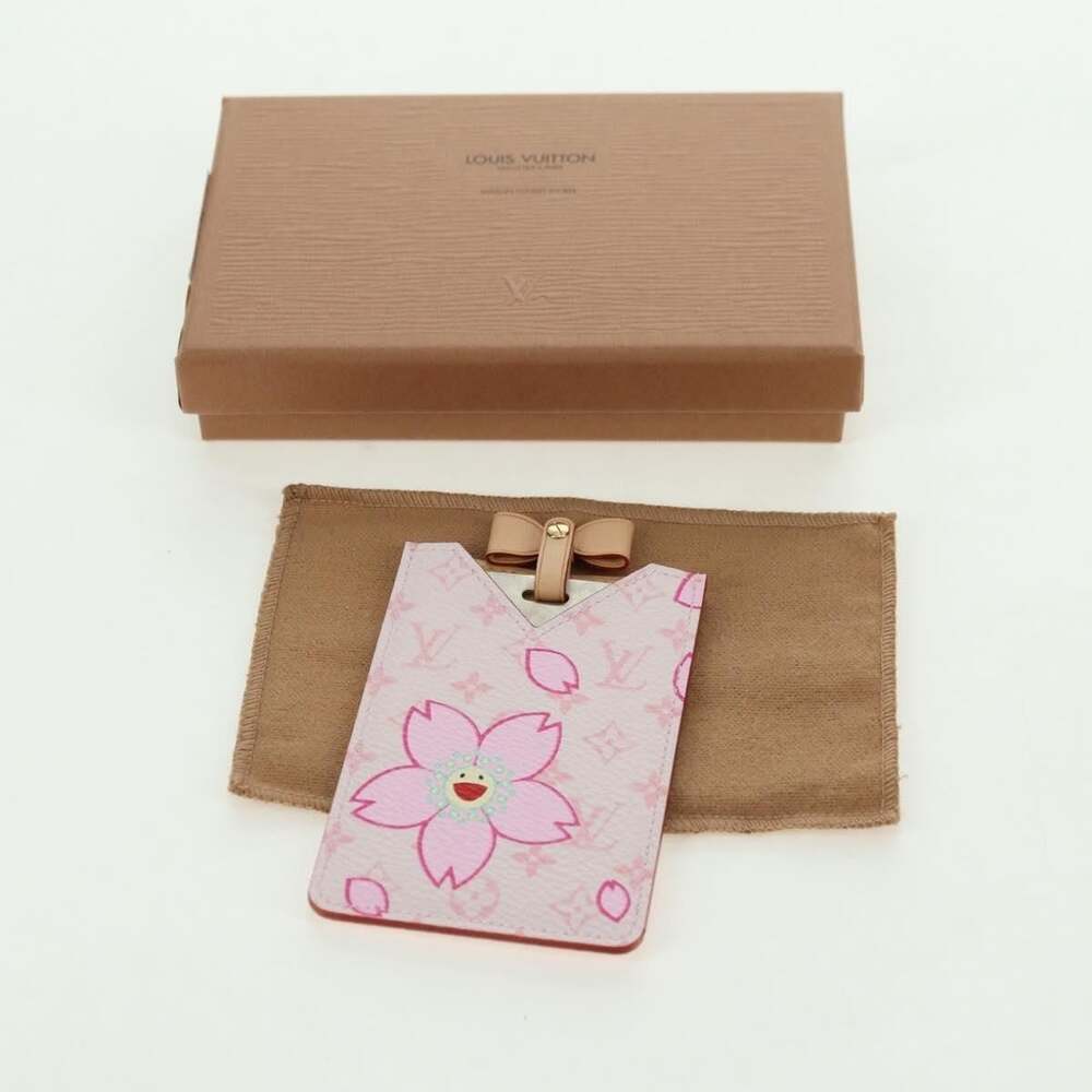 Louis Vuitton Monogram Cherry Blossom Etui Mirror Pink - Picture 11 of 15